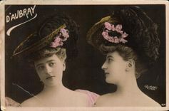 CPA Fantaisie Femme D aubray