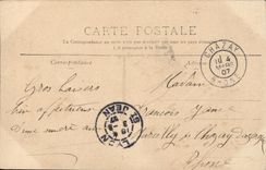 CPA Fantaisie Femme Mlle Ricotti