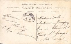 CPA Fantaisie Femme Yrven