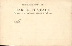 CPA Fantaisie Femme La tempete