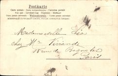 CPA Fantaisie Femme Clown Cirque