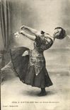 CPA Fantaisie Femme Mlle Catalani dans ses danses excentriques