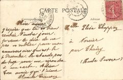 CPA Fantaisie Femme Cercle fleuri