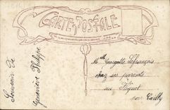 CPA Fantaisie Femme Pour le prochain bal