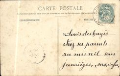 CPA Fantaisie Femme Piano 1er avril