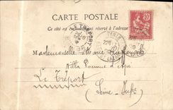 CPA Fantaisie Femme Les 4 saisons L automne