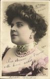 CPA Fantaisie Femme Agnes Freund Theatre de Berlin