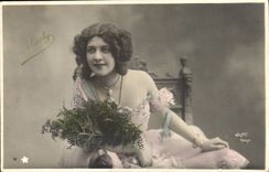 CPA Fantaisie Femme Sterly