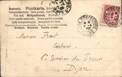 CPA Fantaisie Femme Trompette