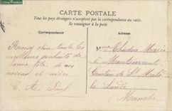 CPA Fantaisie Femme Sainte Pauline