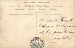 CPA Fantaisie Femmes Chevalier en armure 