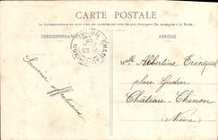 CPA Fantaisie Femme Sous les lilas