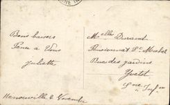 CPA Fantaisie Femme Enfant Militaria