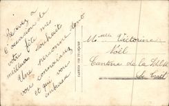 CPA Fantaisie Femme Boite aux lettres