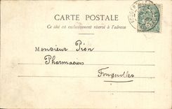 CPA Fantaisie Femme Aux grands maux les grands remedes par la petite Albertine Contre le caractere des belles meres Sorciere