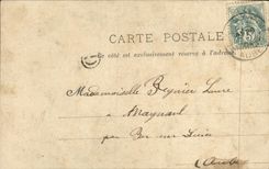 CPA Fantaisie Femme Indiscretion