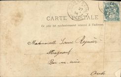 CPA Fantaisie Femme Indiscretion