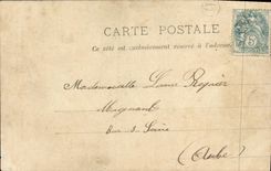 CPA Fantaisie Femme Indiscretion