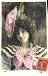 CPA Fantaisie Femme Miss Violette Scala