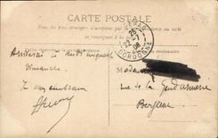 CPA Fantaisie Femme Mlle Fleury