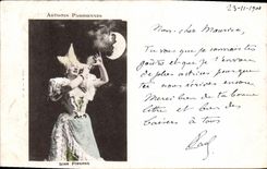 CPA Fantaisie Femme Lise Fleuron Lune