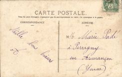 CPA Fantaisie Femme Fagette Parisiana