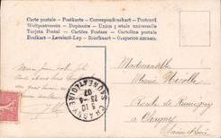 CPA Fantaisie Femme Margaretha Fehim Pascha