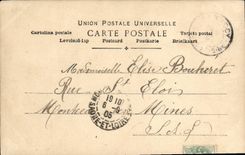 CPA Fantaisie Femme Olympia Berck