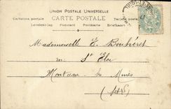 CPA Fantaisie Femme E de Vere Marigny PAris