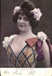 CPA Fantaisie Femme Mlle Elise de Vere