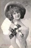 CPA Fantaisie Femme Mlle Elise de Vere
