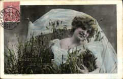 CPA Fantaisie Femme Lucette de Verly