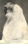 CPA Fantaisie Femme La dame au voile