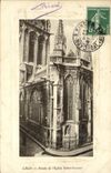 VINTAGE POSTCARD Caen Apse of L Church Saint Saver