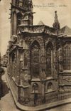VINTAGE POSTCARD Caen L Church Holy Saver