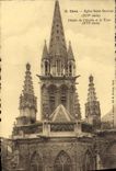 VINTAGE POSTCARD Caen L Church Holy Saver Details of L Apse and the Tower
