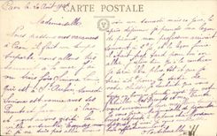 VINTAGE POSTCARD Caen L Church St Saver Gothic Bell tower style