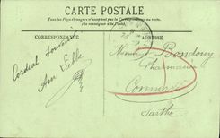 VINTAGE POSTCARD Caen L Church St Saver L apse