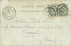 VINTAGE POSTCARD Caen Ruins of L Abbey D Ardenne