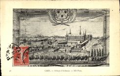 VINTAGE POSTCARD Caen Abbey D Ardenne