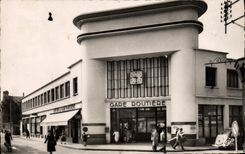 MODERN CARD Caen entered of the Coach station