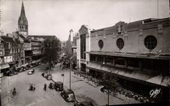 CPSM Caen Boulevard of Combine Restaurant Chandivert Brewery
