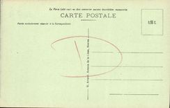 VINTAGE POSTCARD Caen Hotel Of Monnale Old Hotel of Mondrainville Children