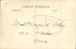 VINTAGE POSTCARD Caen Old L Hotel of Than Detail of the attic windows