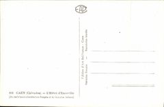 VINTAGE POSTCARD Caen L Hotel D Escoville