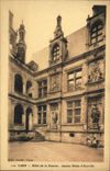 VINTAGE POSTCARD Caen Old Hotel D Ecoville of the Stock Exchange