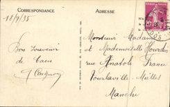 VINTAGE POSTCARD Caen Old Hotel of Valois or D Ecoville attic windows and bell towers