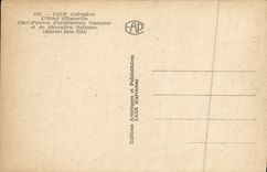 VINTAGE POSTCARD Caen Old Hotel D Escoville