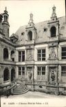 VINTAGE POSTCARD Caen L Old Hotel of Valois