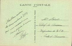 VINTAGE POSTCARD Caen Town hall Which contains the Museum of painting and sculpture Place Republic